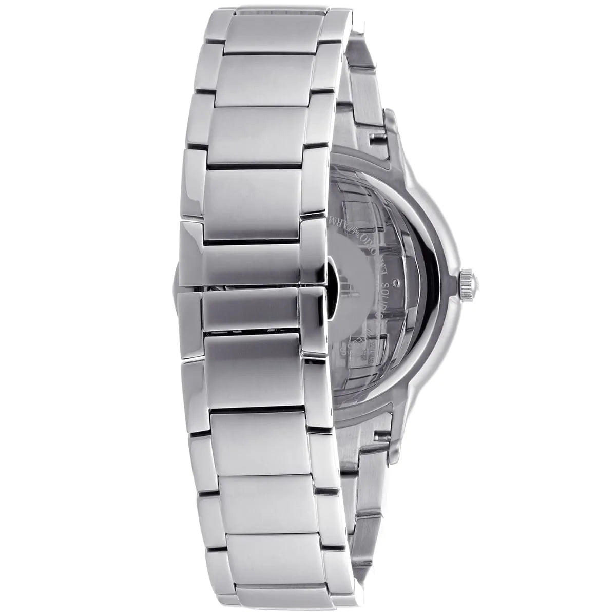 Shop Authentic Emporio Armani Classic Quartz Silver Dial Silver Steel Strap Watch For Men - AR2478 - Luxxuri