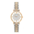 Shop Authentic Emporio Armani Gianni T Bar White Dial Two Tone Steel Strap Watch For Women - AR8031 - Luxxuri
