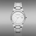 Shop Authentic Burberry The City Silver Dial Silver Steel Strap Watch for Women - BU9000 - Luxxuri