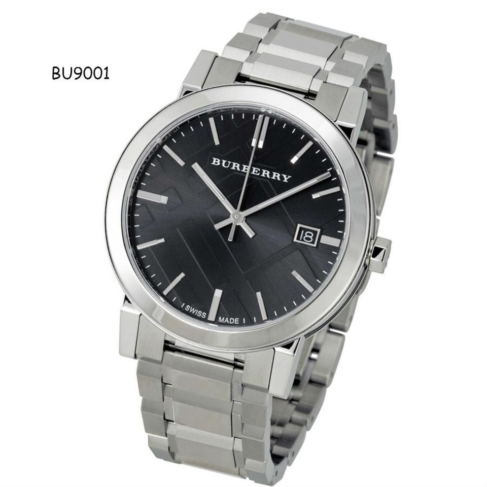 Shop Authentic Burberry The City Black Dial Silver Stainless Steel Strap Watch for Women - BU9001 - Luxxuri