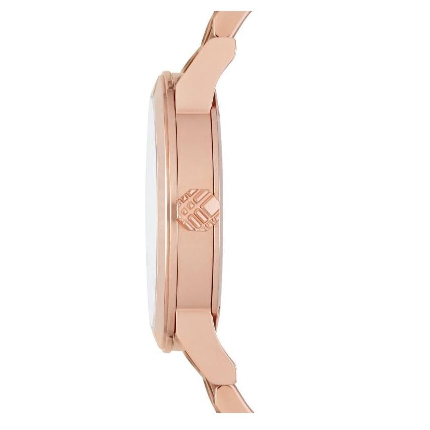 Shop Authentic Burberry The City White Dial Rose Gold Steel Strap Watch for Women - BU9004 - Luxxuri