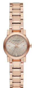 Shop Authentic Burberry The City Nude Dial Rose Gold Steel Strap Watch for Women - BU9228 - Luxxuri