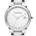 Shop Authentic Burberry The City Silver Dial Silver Steel Strap Watch for Women - BU9000 - Luxxuri