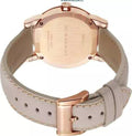 Shop Authentic Burberry The City Chronograph Rose Gold Dial Beige Leather Strap Watch For Women - BU9702 - Luxxuri