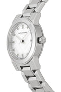 Shop Authentic Burberry The City Silver Dial Silver Steel Strap Watch for Women - BU9213 - Luxxuri