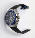 Shop Authentic Tag Heuer Aquaracer Chronograph Blue Dial Black Rubber Strap Watch for Men - CAY111B.FT6041 - Luxxuri