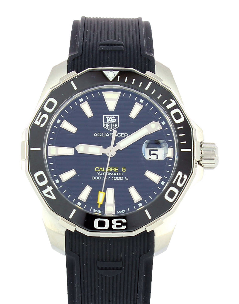 Tag Heuer Aquaracer Black Dial Watch for Men - WAY211A.FT6151