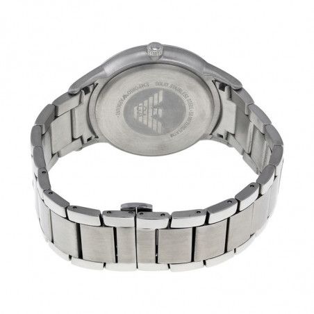 Shop Authentic Emporio Armani Classic Quartz Silver Dial Silver Steel Strap Watch For Men - AR2478 - Luxxuri