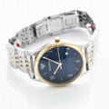 Shop Authentic Emporio Armani Classic Quartz Blue Dial Two Tone Steel Strap Watch For Men - AR1868 - Luxxuri
