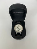 Shop Authentic Emporio Armani Classic Quartz White Dial Silver Steel Strap Watch For Men - AR2430 - Luxxuri