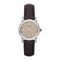 Shop Authentic Burberry The City Beige Dial Brown Leather Strap Watch for Women - BU9208 - Luxxuri