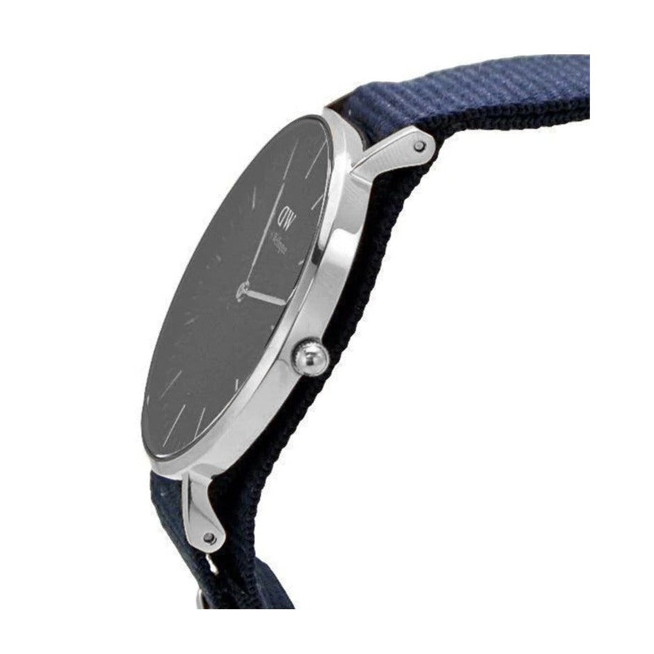 Shop Authentic Daniel Wellington Classic Bayswater Black Dial Black NATO Strap Watch For Men - DW00100278 - Luxxuri