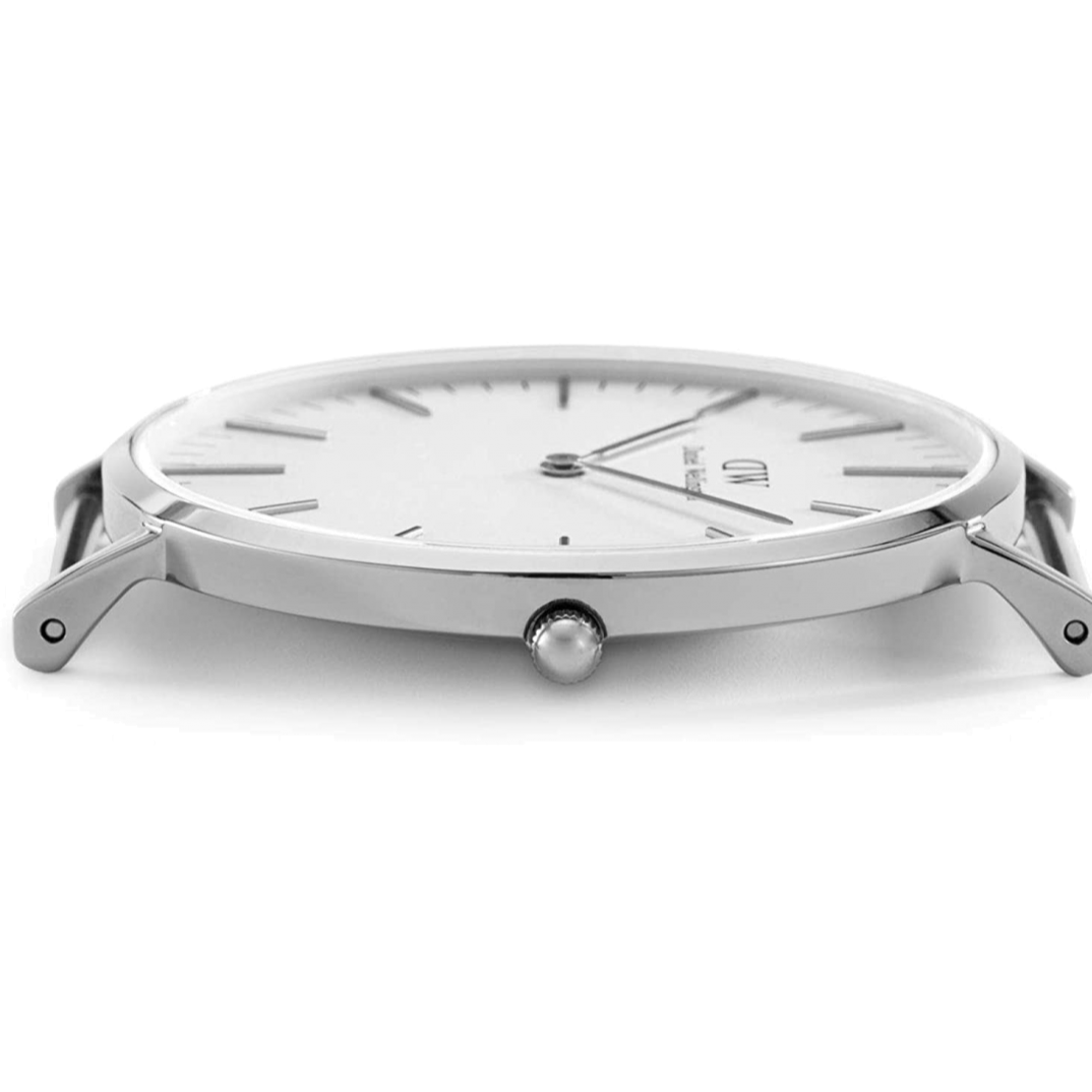 Shop Authentic Daniel Wellington Classic Winchester White Dial Two Tone Nylon Strap Watch For Women - DW00100049 - Luxxuri