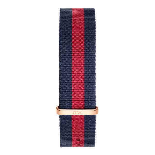 Shop Authentic Daniel Wellington Classic Oxford White Dial Two Tone NATO Strap Watch For Men - DW00100001 - Luxxuri