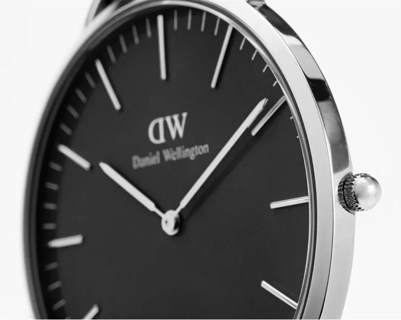 Shop Authentic Daniel Wellington Classic Bayswater Black Dial Black NATO Strap Watch For Men - DW00100278 - Luxxuri