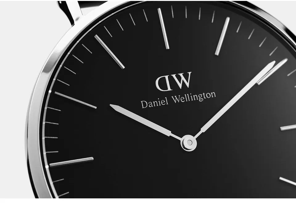 Shop Authentic Daniel Wellington Classic Bayswater Black Dial Black NATO Strap Watch For Men - DW00100278 - Luxxuri