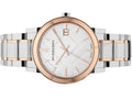 Shop Authentic Burberry The City White Dial Two Tone Steel Strap Watch for Women - BU9006 - Luxxuri