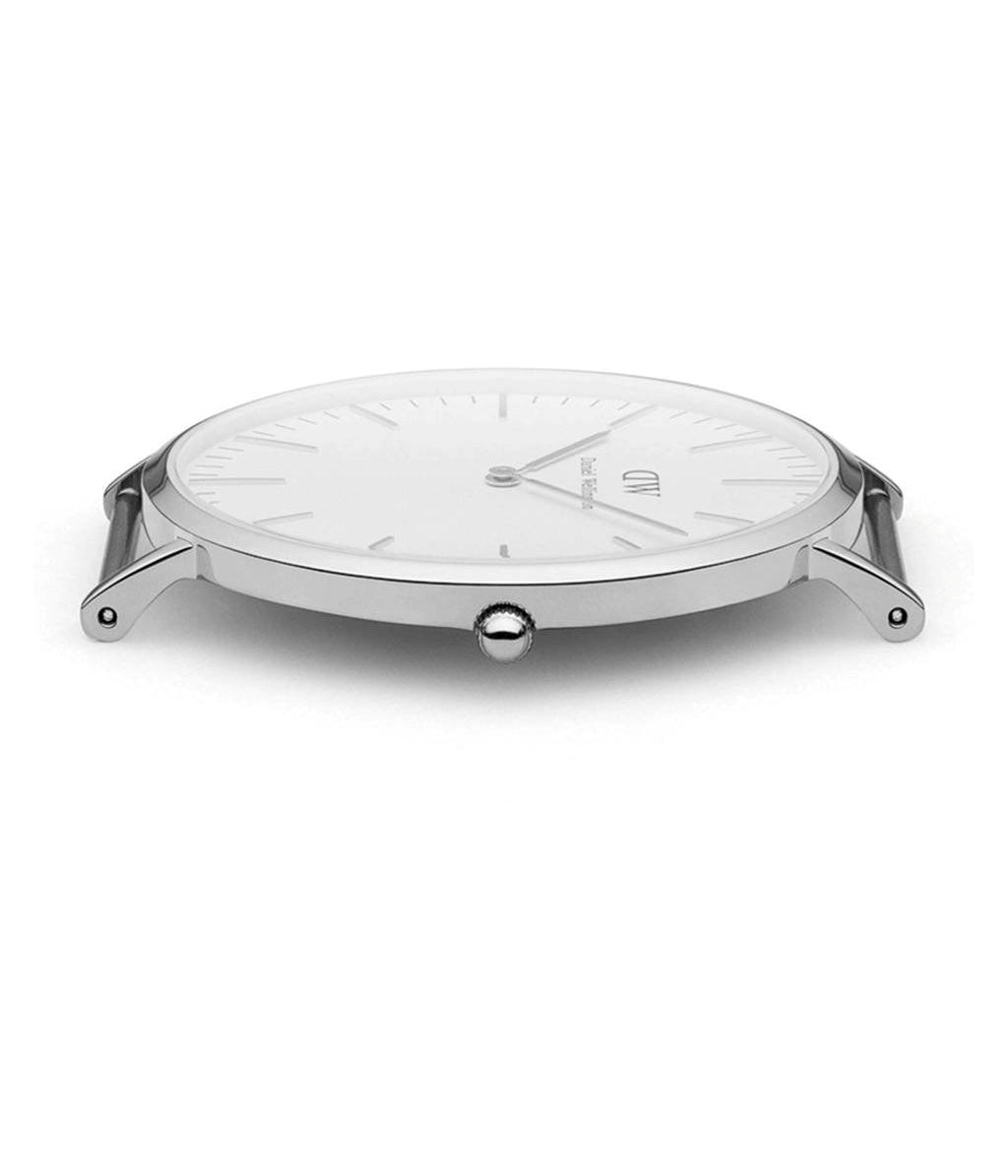 Shop Authentic Daniel Wellington Classic Oxford White Dial Two Tone Nylon Strap Watch For Men - DW00100015 - Luxxuri
