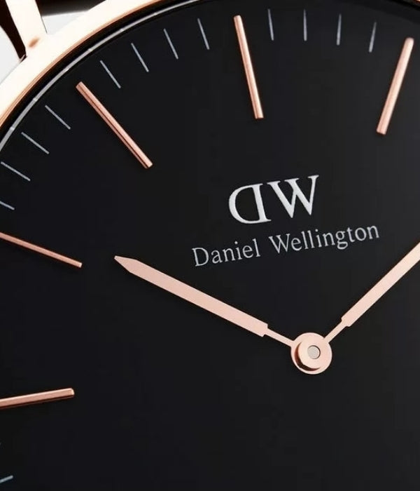 Shop Authentic Daniel Wellington Classic Bayswater Black Dial Black NATO Strap Watch For Men - DW00100277 - Luxxuri