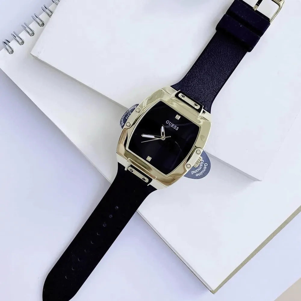 Shop Authentic Guess Phoenix Black Dial Black Rubber Strap Watch for Men - GW0386G3 - Luxxuri