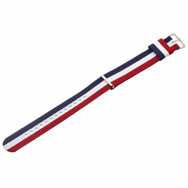 Shop Authentic Daniel Wellington Classic Cambridge White Dial Two Tone Nylon Strap Watch For Men - DW00100017 - Luxxuri