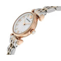 Shop Authentic Emporio Armani Gianni Mother of Pearl Dial Two Tone Steel Strap Watch For Women - AR1764 - Luxxuri