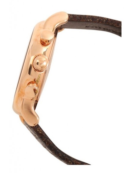 Shop Authentic Emporio Armani Classic Chronograph White Dial Brown Leather Strap Watch For Men - AR1809 - Luxxuri