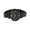 Shop Authentic Emporio Armani Gianni T Bar All Black Diamond Dial Watch For Women - AR11245 - Luxxuri