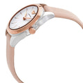 Shop Authentic Emporio Armani Valeria Quartz White Dial Beige Leather Strap Watch For Women - AR11031 - Luxxuri
