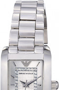 Shop Authentic Emporio Armani Classic Diamonds Silver Dial Silver Steel Strap Watch For Women - AR3170 - Luxxuri