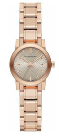 Shop Authentic Burberry The City Nude Dial Rose Gold Steel Strap Watch for Women - BU9228 - Luxxuri