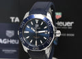 Shop Authentic Tag Heuer Aquaracer Blue Dial Blue Rubber Strap Watch for Men - WAY111C.FT6155 - Luxxuri