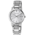 Shop Authentic Burberry The City Silver Dial Silver Steel Strap Watch for Women - BU9000 - Luxxuri