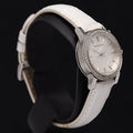Shop Authentic Burberry The City White Diamonds Dial White Leather Strap Watch for Women - BU9221 - Luxxuri