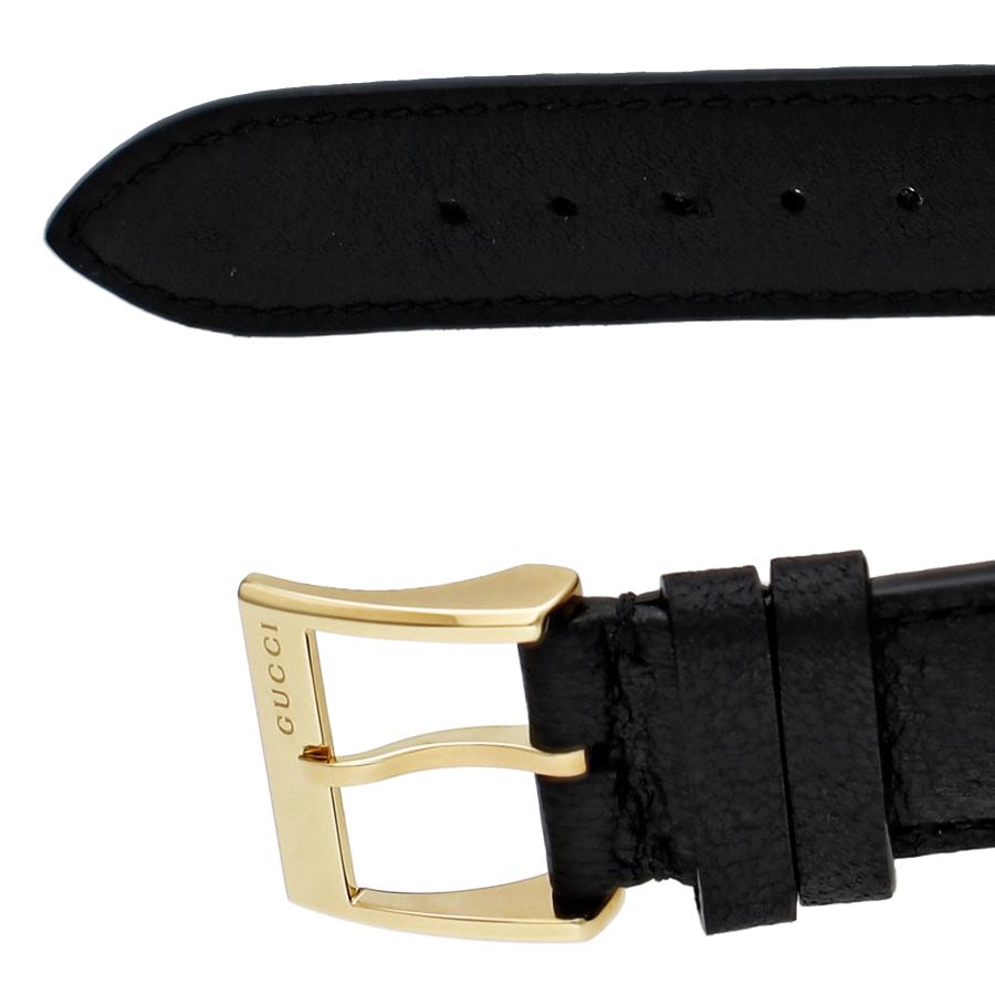 Shop Authentic Gucci G Timeless Quartz Silver Dial Black Leather Strap Watch For Women - YA1264181 - Luxxuri