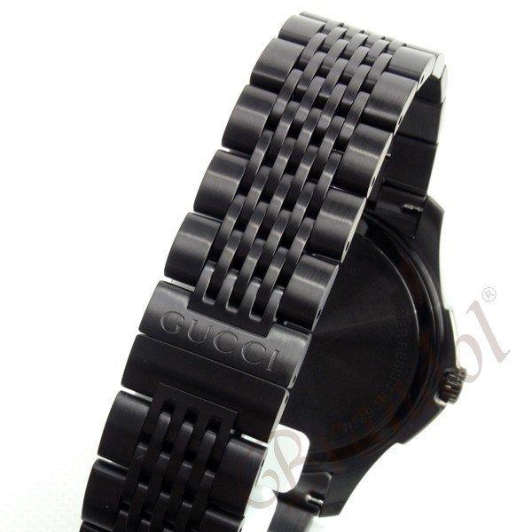 Shop Authentic Gucci G Timeless Black Dial Black Steel Strap Watch For Men - YA126202 - Luxxuri