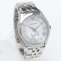 Shop Authentic Emporio Armani Classic Quartz Silver Dial Silver Steel Strap Watch For Men - AR1788 - Luxxuri