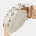 Shop Authentic Burberry The City Chronograph Rose Gold Dial Beige Leather Strap Watch For Women - BU9702 - Luxxuri