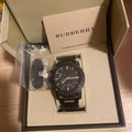 Shop Authentic Burberry Chrono Sport Brown Dial Brown Steel Strap Watch for Men - BU7716 - Luxxuri