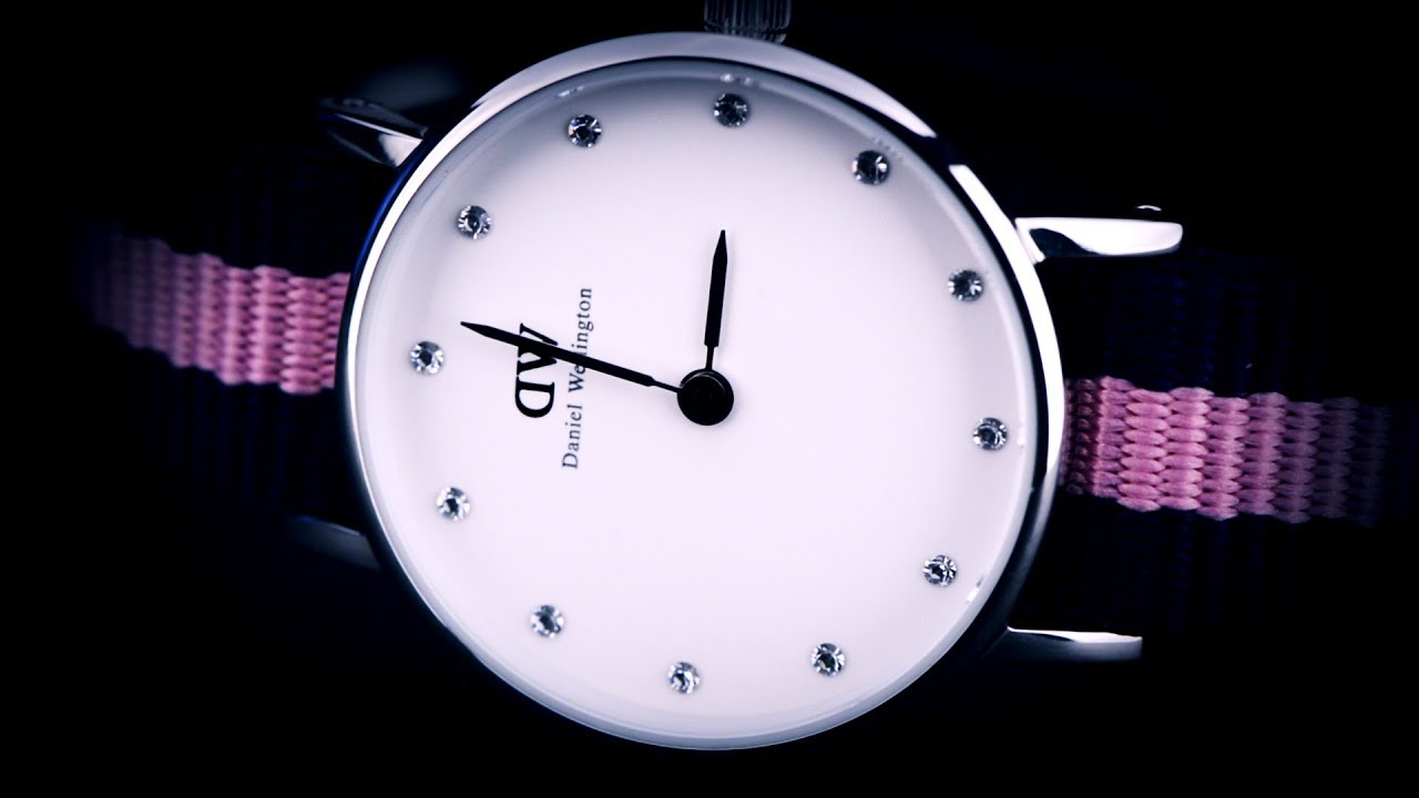 Shop Authentic Daniel Wellington Classy Winchester White Dial Two Tone NATO Strap Watch For Women - DW00100073 - Luxxuri