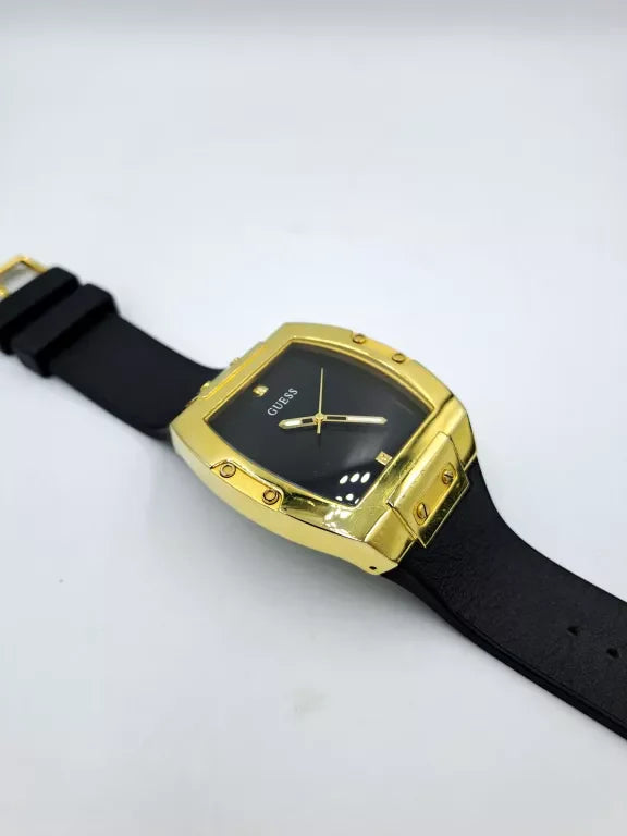 Shop Authentic Guess Phoenix Black Dial Black Rubber Strap Watch for Men - GW0386G3 - Luxxuri