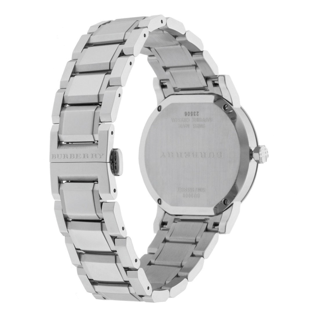 Shop Authentic Burberry The City Silver Dial Silver Steel Strap Watch for Women - BU9000 - Luxxuri