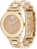 Shop Authentic Movado Bold Rose Gold Dial Rose Gold Steel Strap Watch For Women - 3600335 - Luxxuri