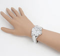Shop Authentic Tag Heuer Aquaracer Diamonds White Dial Two Tone Steel Strap Watch for Women - WAY131H.BA0914 - Luxxuri