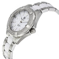 Shop Authentic Tag Heuer Aquaracer Diamonds White Dial Two Tone Steel Strap Watch for Women - WAY131F.BA0914 - Luxxuri