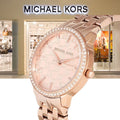 Shop Authentic Michael Kors Argyle Quartz Rose Gold Dial Rose Gold Steel Strap Watch For Women - MK3156 - Luxxuri