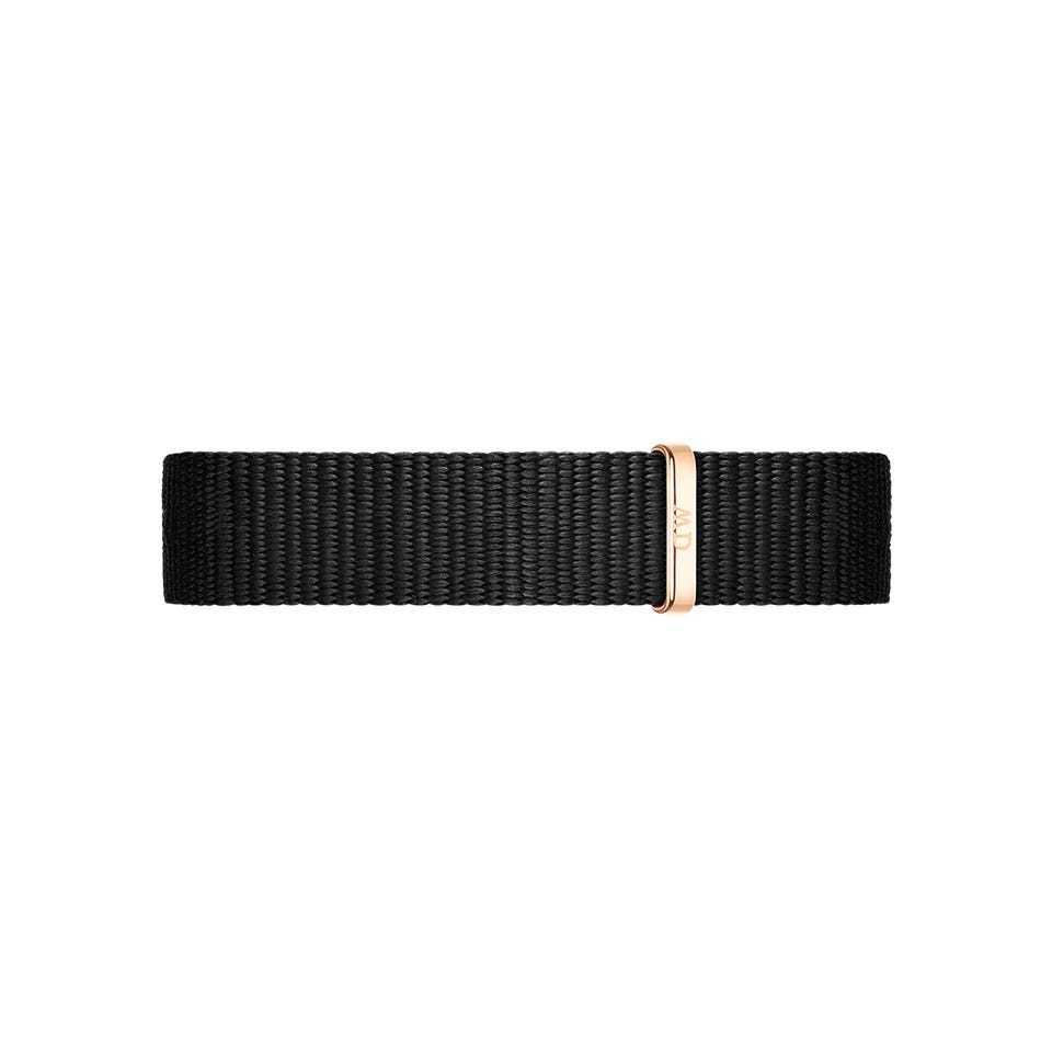 Shop Authentic Daniel Wellington Classic Petite Cornwall Black Dial Black NATO Strap Watch For Women - DW00100215 - Luxxuri