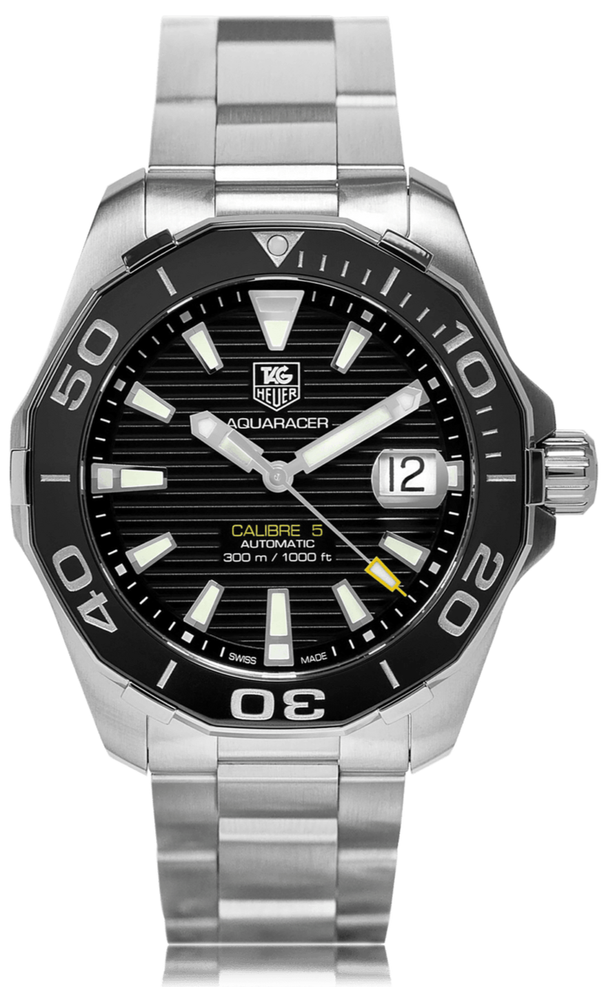 Tag Heuer Aquaracer Black Dial Watch for Men - WAY211A.BA0928