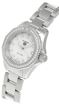 Shop Authentic Tag Heuer Aquaracer Professional 200 Quartz Diamond Mother of Pearl Dial Silver Steel Strap Watch for Women - WBP1417.BA0622 - Luxxuri