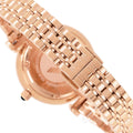 Shop Authentic Emporio Armani Gianni T-Bar Black Dial Rose Gold Strap Watch For Women - AR11145 - Luxxuri